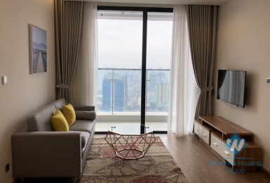 Beautiful high floor two bedrooms apartment for rent in Vinhome Metropolis, Ba Dinh district, Ha Noi